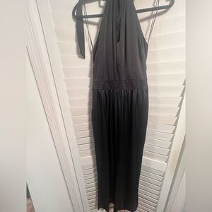 Elegant Black Halter Jumpsuit
